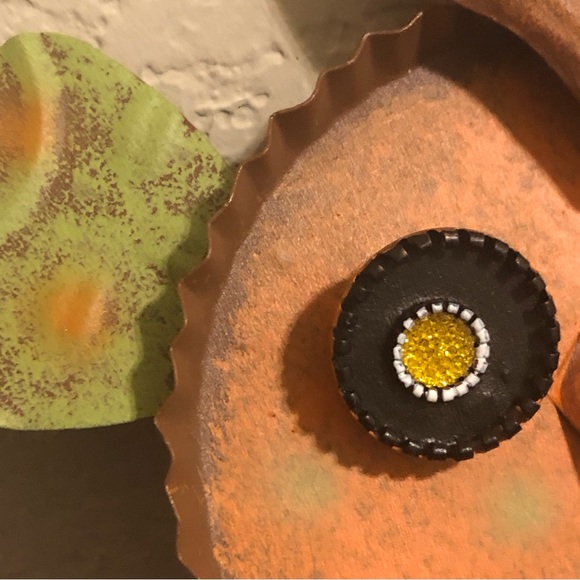 Metal Sculpted Owl Wall Hanging - Picture 4 of 8